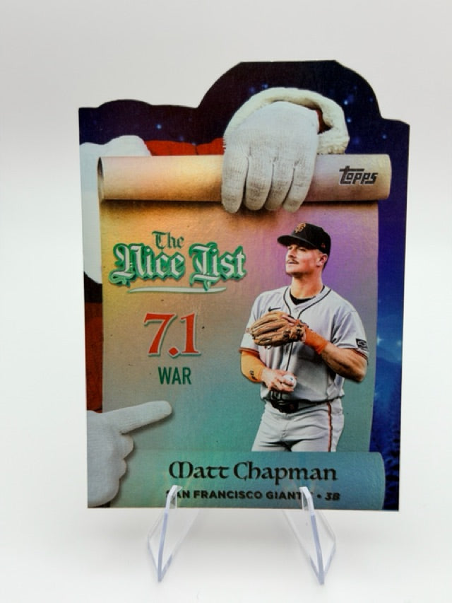 Matt Chapman 2025 Topps Topps Holiday #MNL-8