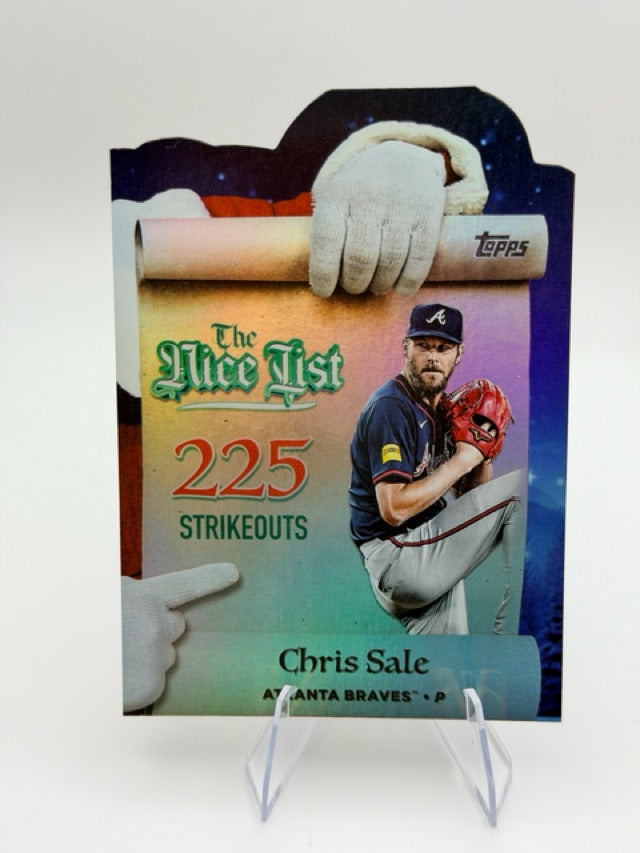 Chris Sale 2025 Topps Topps Holiday #MNL-12