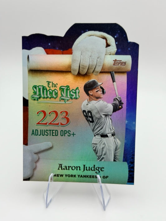 Aaron Judge 2025 Topps Topps Holiday #MNL-25