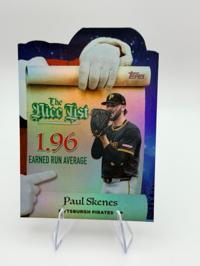 Paul Skenes 2025 Topps Topps Holiday #MNL-11