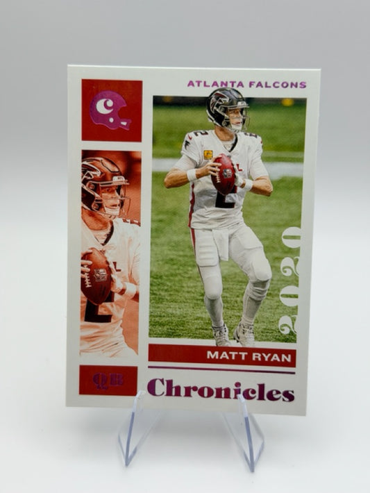 Matt Ryan 2020 Panini Pink #4 (front);Matt Ryan 2020 Panini Pink #4 (back)