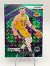Luka Doncic 2024-25 Panini Panini Mosaic #10 (front);Luka Doncic 2024-25 Panini Panini Mosaic #10 (back)