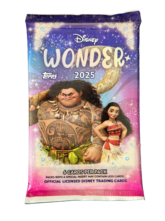 2025 Topps Disney Wonder Retail Blaster Box Pack