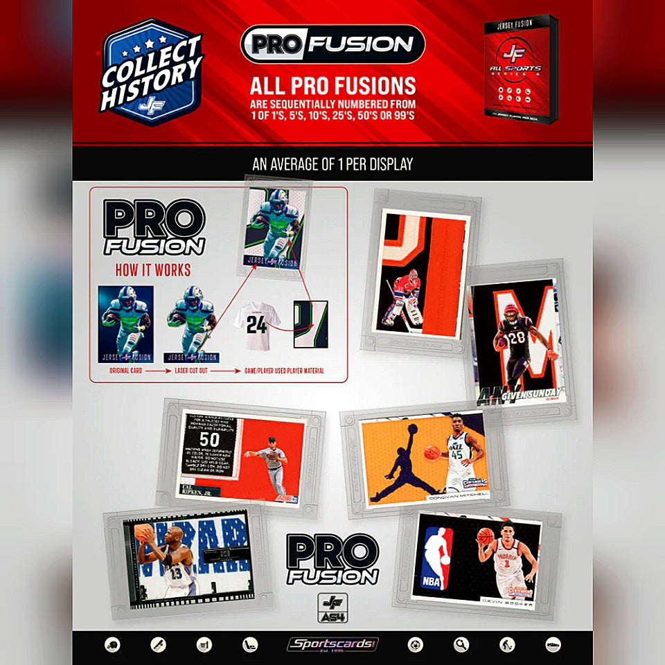 2025 Jersey Fusion All Sports Series 4 Hobby Mini Box